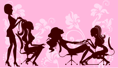Woman With Beauty Salon Vector Free Download 500x288 Woman With Beauty Salon Vector Free Download