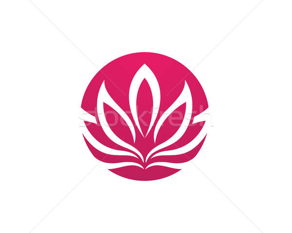 600x480 Beauty Vector Flowers Design Logo Template Vector Illustration