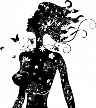 327x368 Beauty Free Vector Download