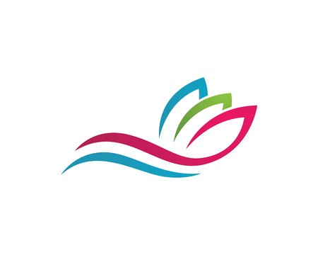 450x360 Beauty Vector Lotus Flowers Design Logo Template Icon Royalty