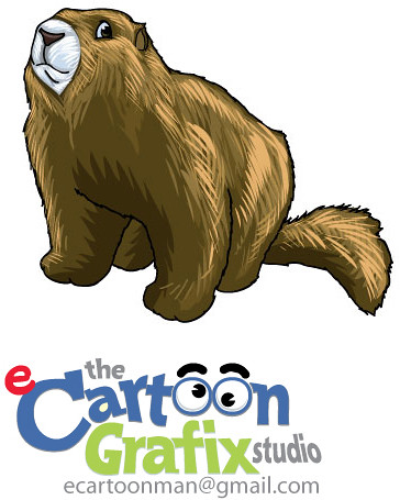 364x455 Beaver Vector Private Commission Work Ecartoongrafix