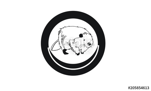 500x300 Beaver Vector Stock Image And Royalty Free Vector