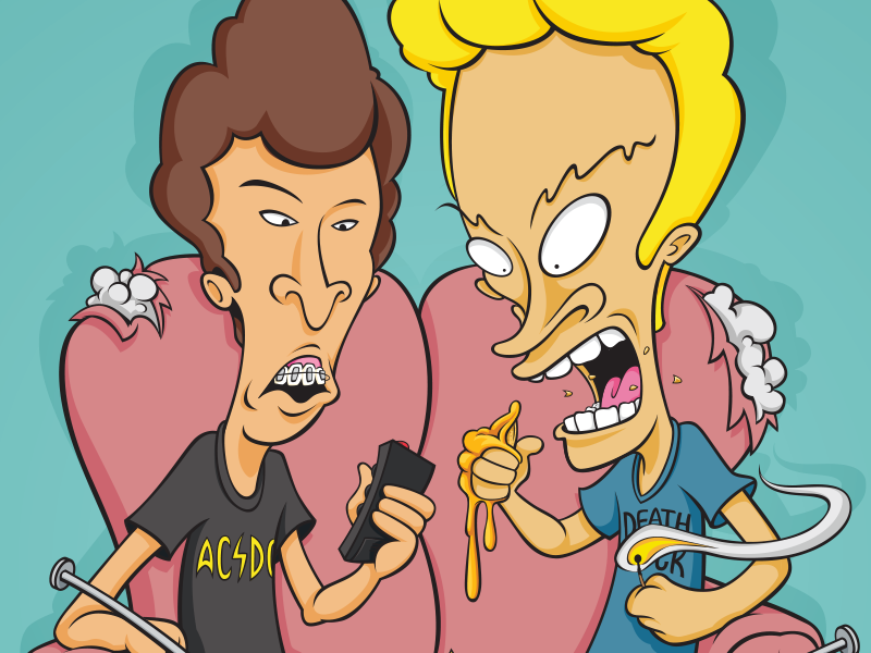 800x600 Beavis Butthead