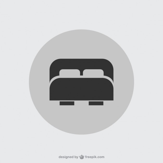 626x626 Double Bed Icon Vector Free Download
