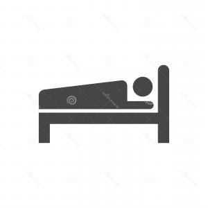 300x300 Hotel Icon Lodging Bed Vector Illustration Newwaysys
