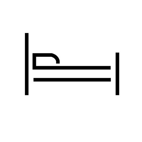 490x490 Bed Icon Vector