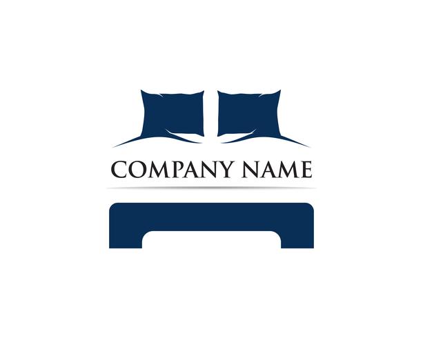 613x490 Bed Logo Vector Template Illustrator