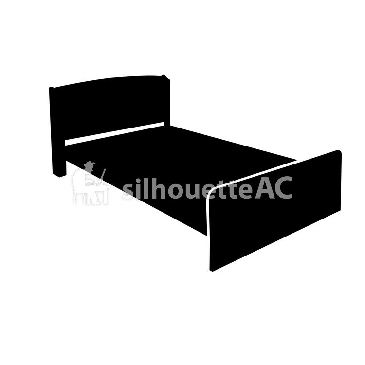 750x750 Free Silhouette Vector Futon An Illustration