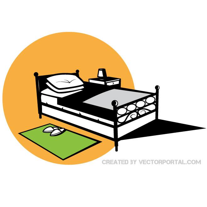 Bed Vector