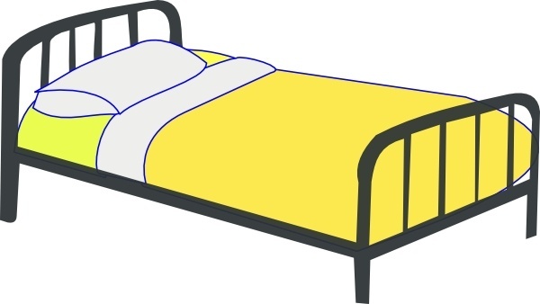 600x338 Bed Free Vector Download