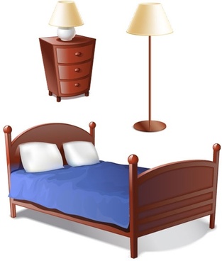 313x368 Free Bed Vector Free Vector Download