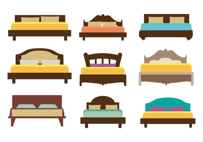 700x490 Furniture Bed Vector