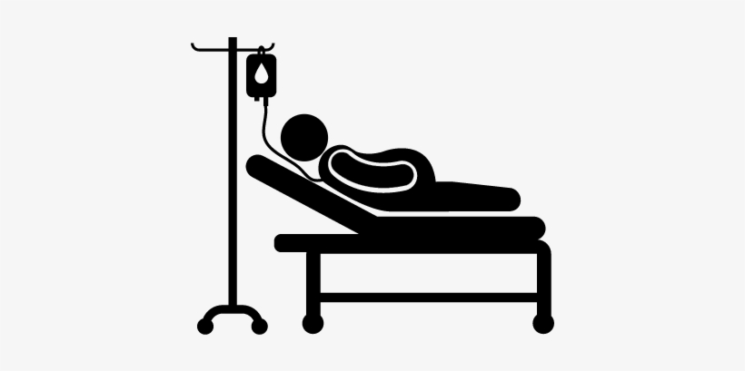 820x409 Patient On Bed Icon Png Lying Archives Free Vectors
