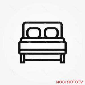 300x300 Stock Illustration Bed Vector Icon Hotel Room Newwaysys