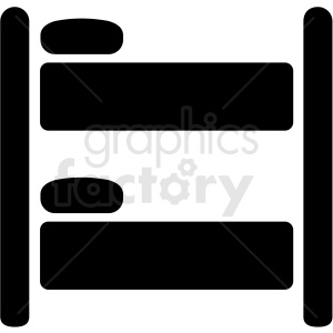 300x300 Bunk Bed Vector Icon Design Clipart Royalty Free Gif, Png
