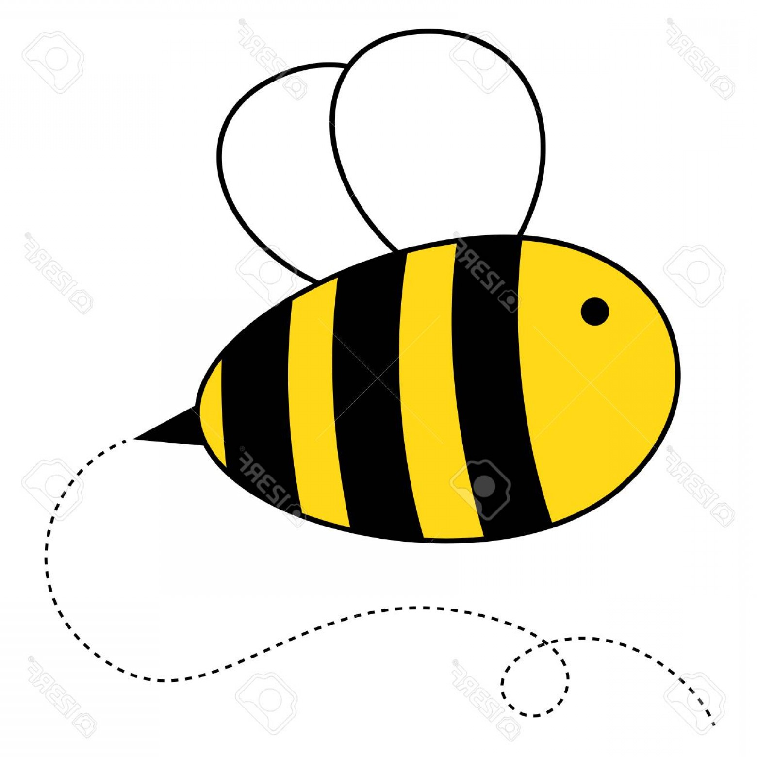 Cute Cartoon Bee Vector Cqrecords 1560x1560 Cute Cartoon Bee Vector Cqrecords