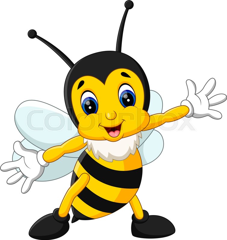 Illustration Of Cute Bee Cartoon Stock Vector Colourbox 755x800 Illustration Of Cute Bee Cartoon Stock Vector Colourbox
