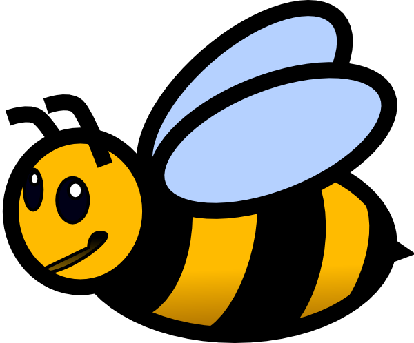 600x498 Bee Black And White Bumble Bee Black And White Clip Art