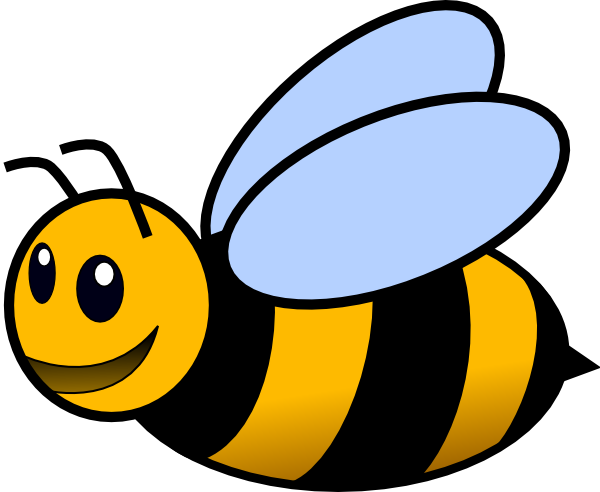 600x492 Free Vector Bee Clip Art