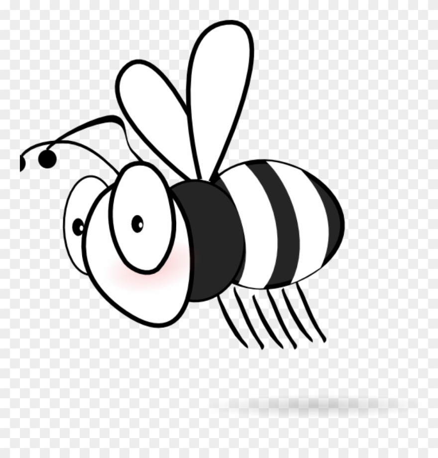 880x920 Bee Clipart Black And White Clip Art At Clker Vector