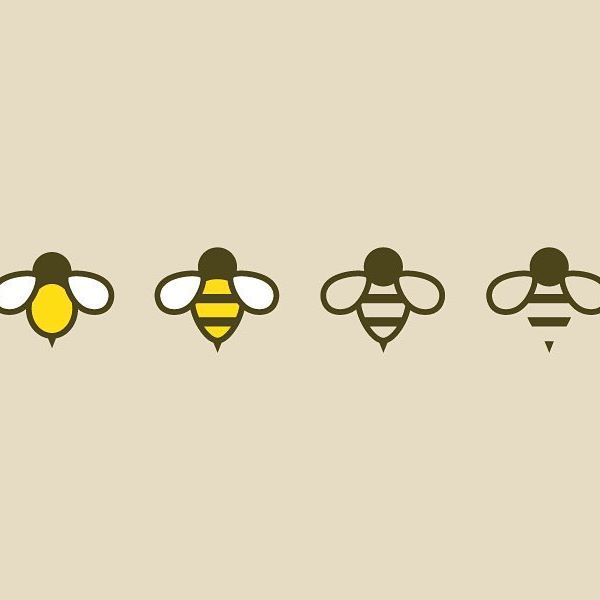 A Few Simple Bee Icons 600x600 A Few Simple Bee Icons