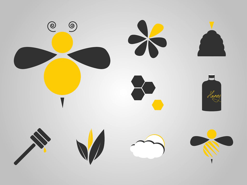 Bee Icons Free Icon Packs Ui Download 1024x767 Bee Icons Free Icon Packs Ui Download