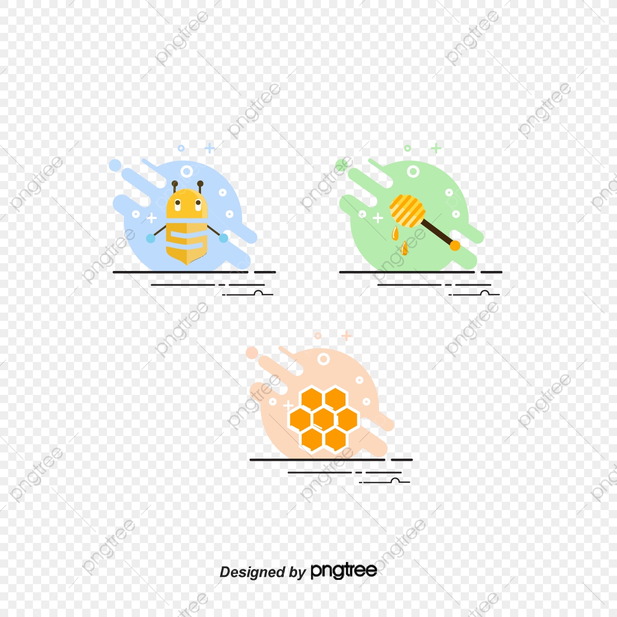 1200x1200 Cartoon Honey, Honeycomb, Honey, Bee Png And Vector