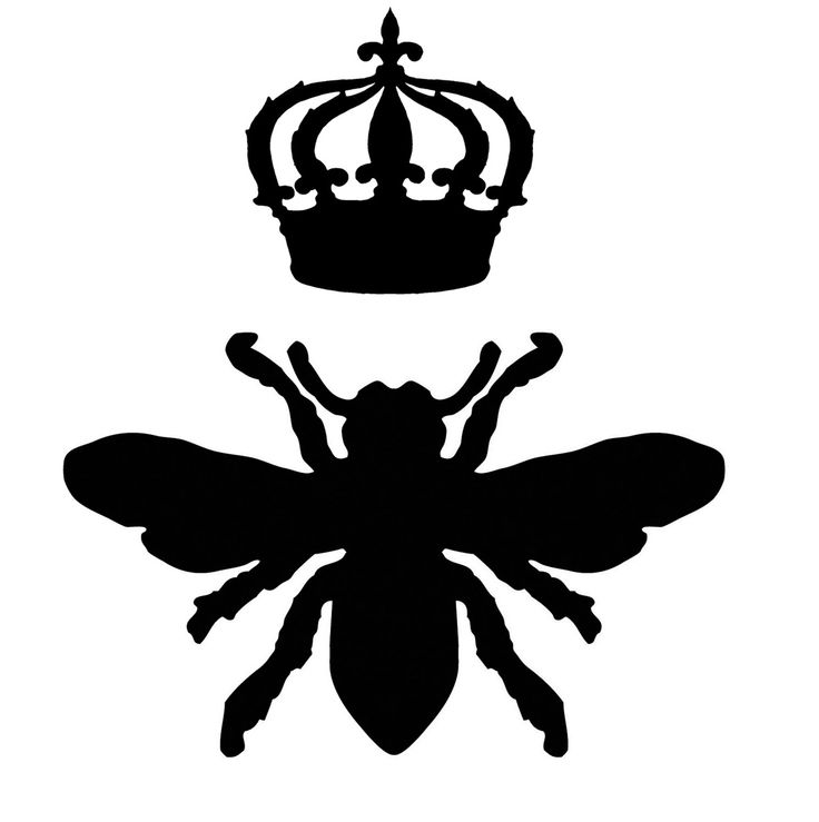 736x739 Bee Silhouette Clip Art