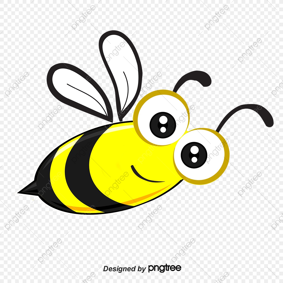 1200x1200 Bee, Cartoon Bee, Vector Bee Png And Vector With Transparent