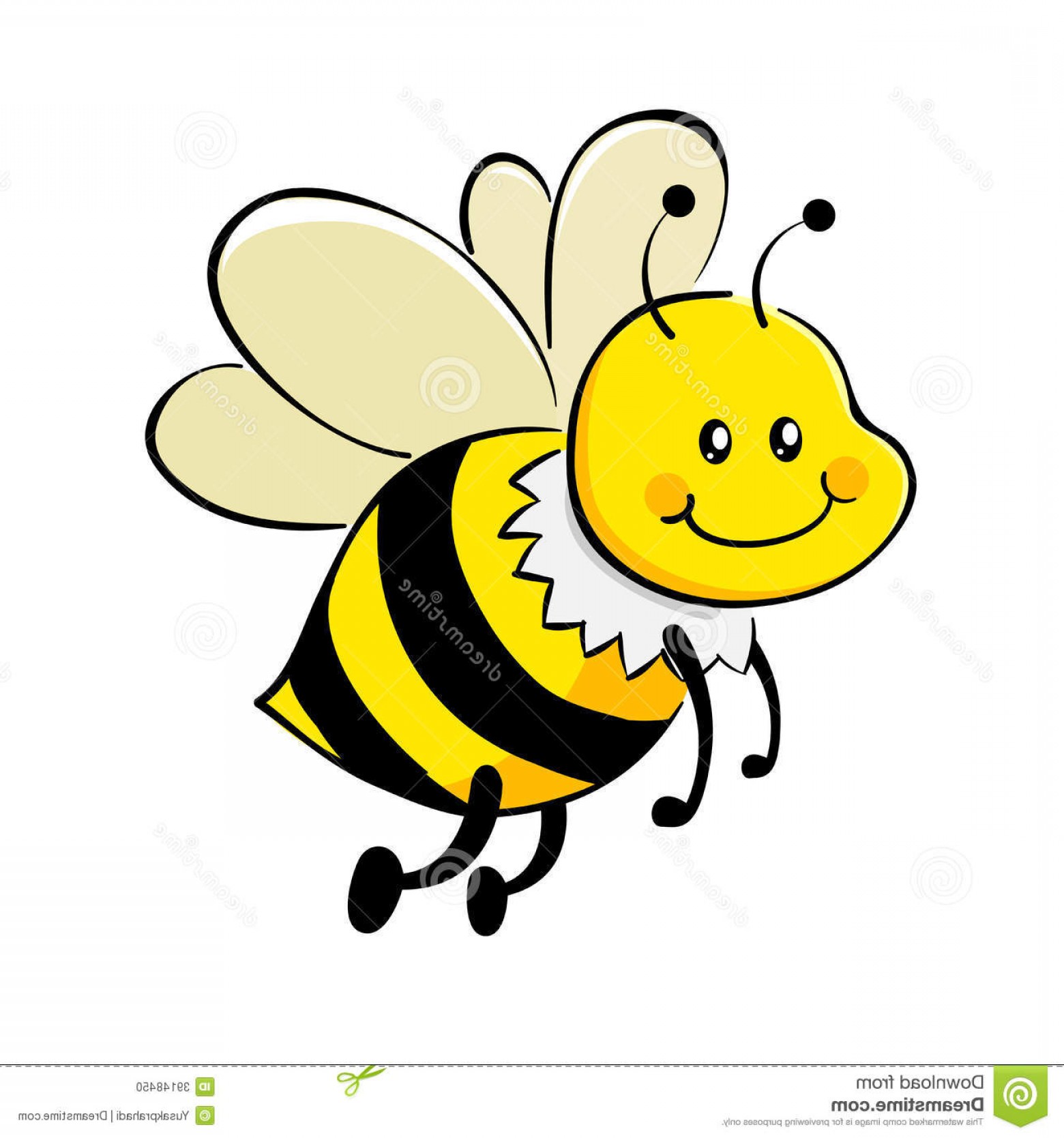 1560x1668 Stock Photo Honey Bee Vector Illustration Cute Image Handandbeak