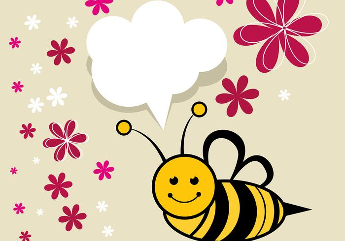 700x490 Bee Free Vector Art