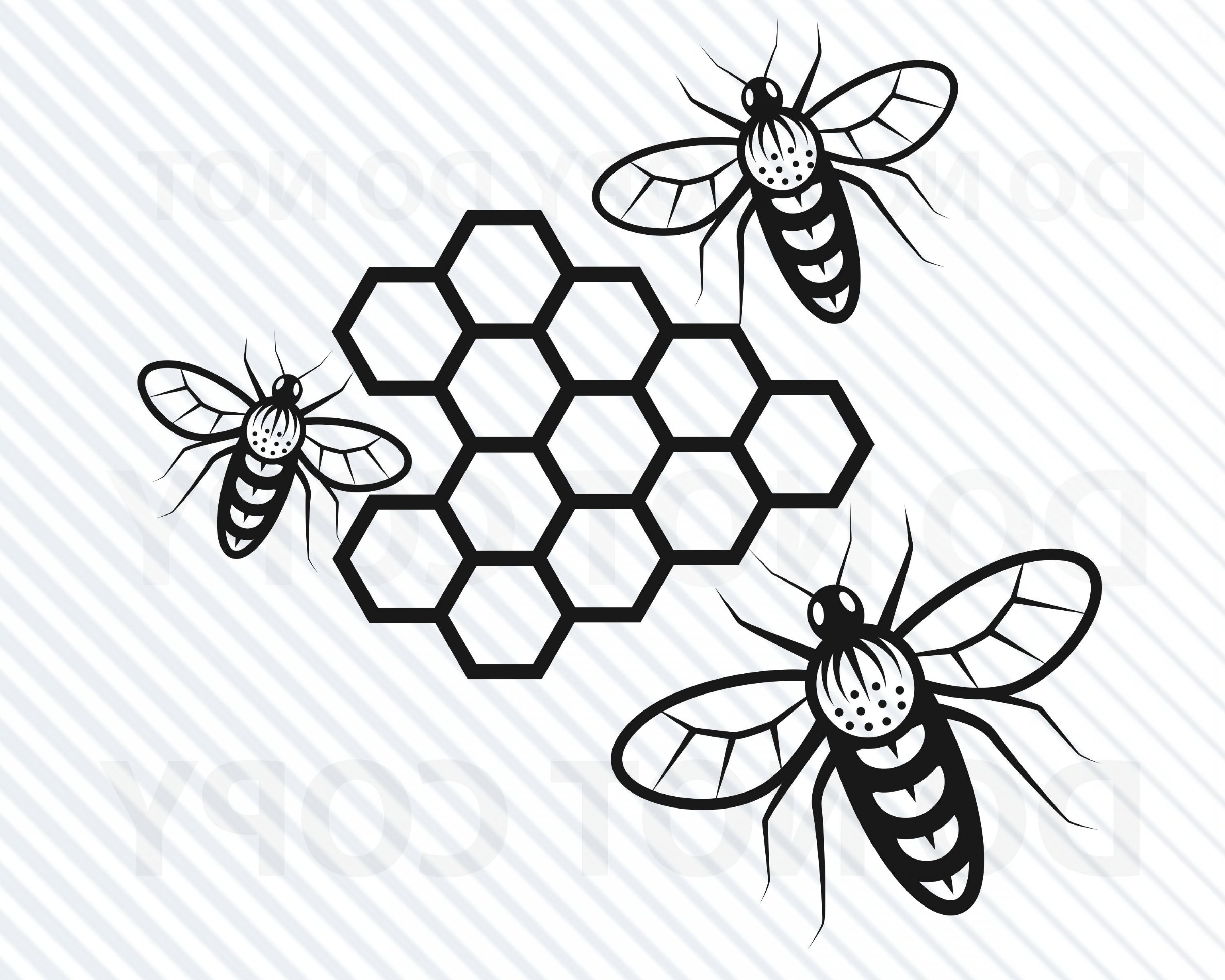 3600x2880 Bee Vector Clip Art Handandbeak