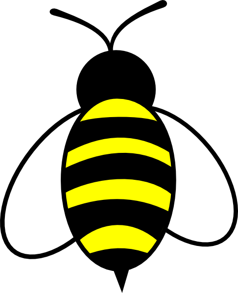 486x598 Bee Clip Art