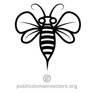 300x300 Honey Bee Clip Art Free