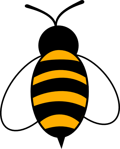 480x595 Bee Clip Art