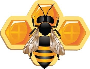 350x270 Bee Free Vector Download