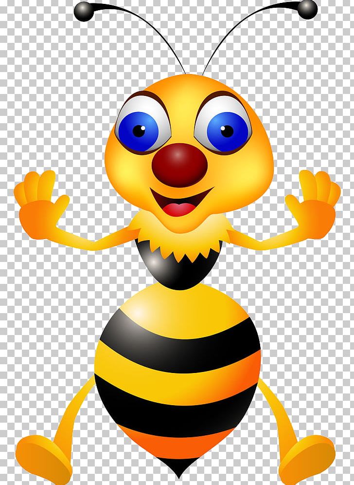 728x996 Honey Bee Cartoon Illustration Png, Clipart, Beehive, Bees, Bee