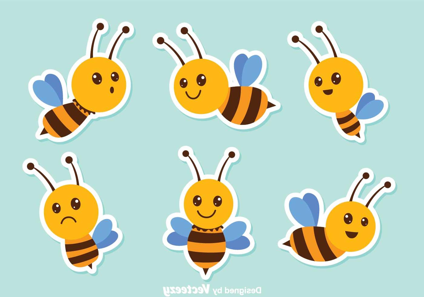 1400x980 Top Cute Bee Vector Images Free Vector Art, Images, Graphics