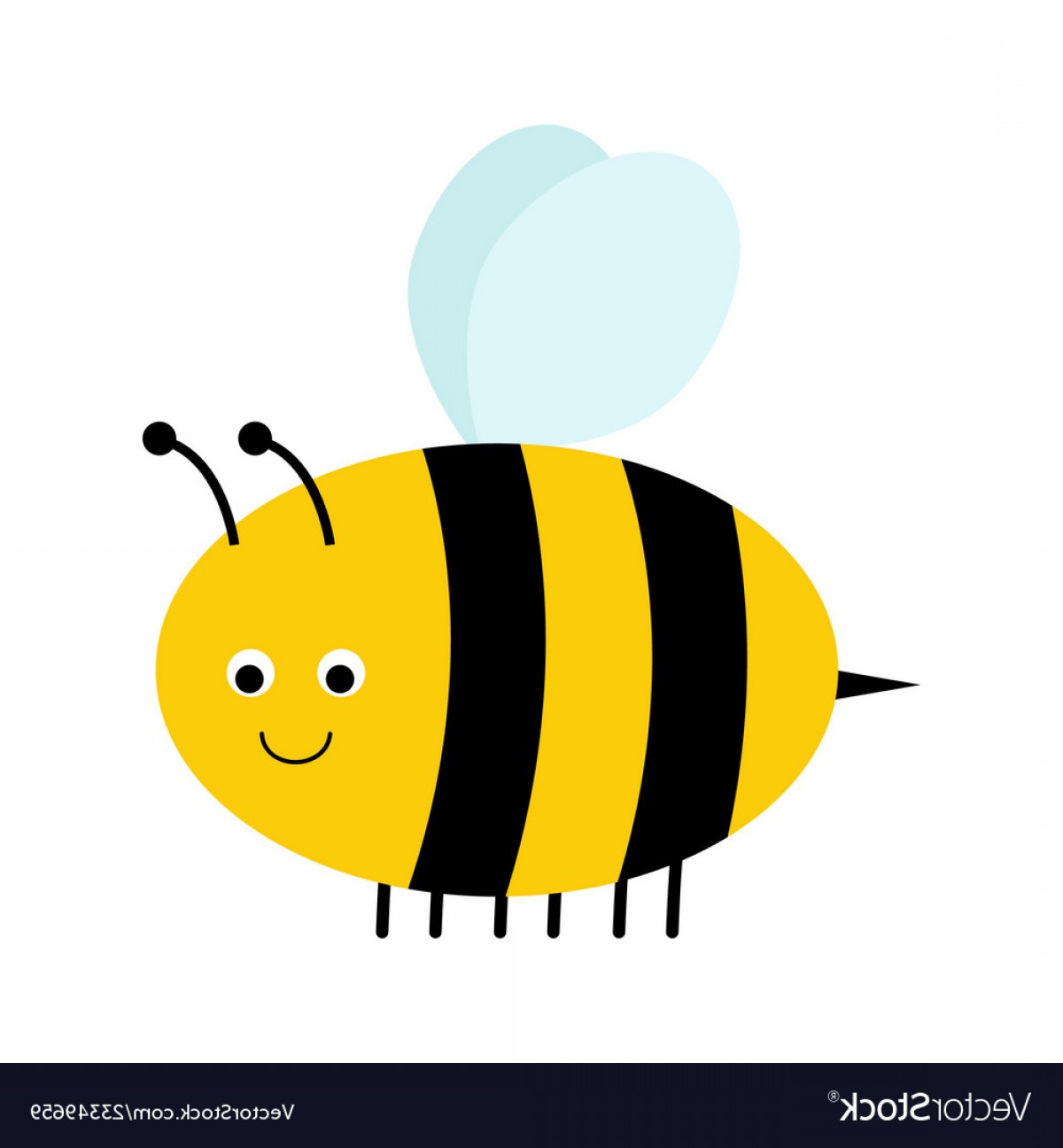 1200x1296 Cute Cartoon Bee Vector Cqrecords