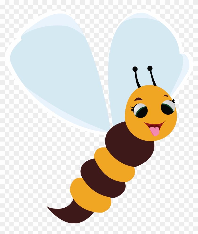 Honey Bee Cartoon Euclidean Vector 840x992 Honey Bee Cartoon Euclidean Vector
