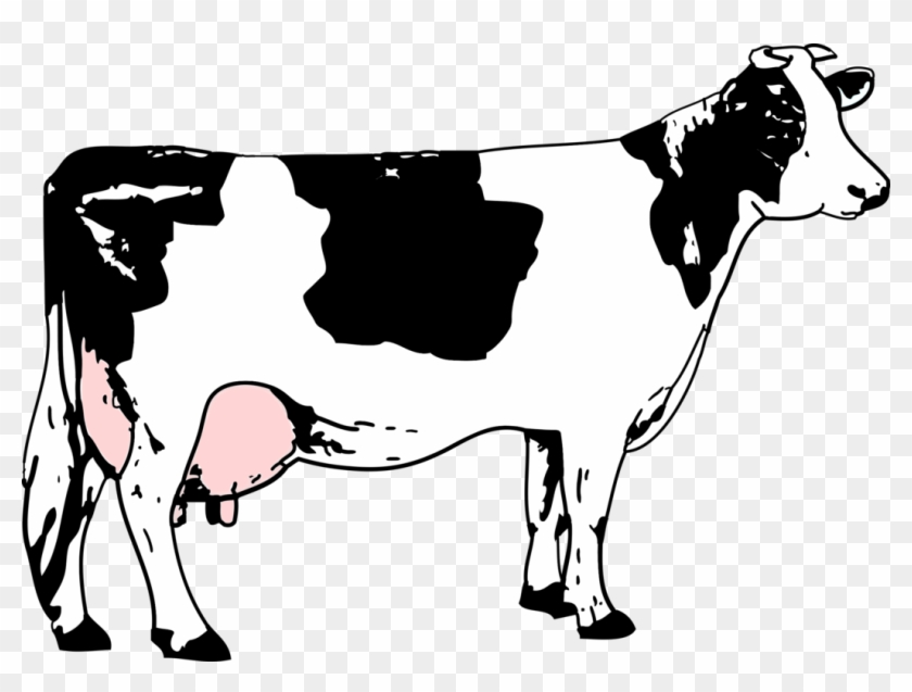 840x637 Beef Vector Holstein Cow