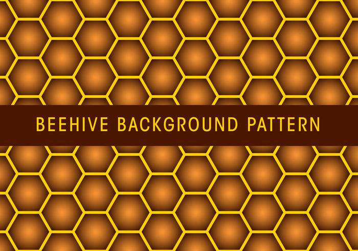 Beehive Pattern Vector