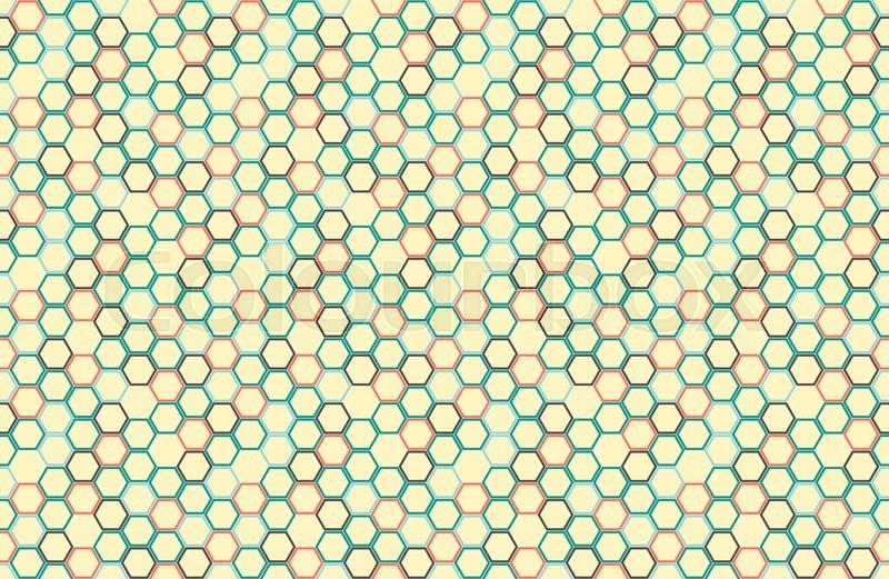 800x521 Honeycomb Seamless Background Simple Stock Vector Colourbox