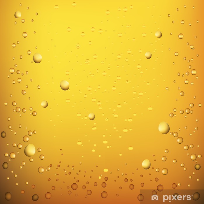 Beer Drops On Beer Background Vector Illustration Wall Mural 700x700 Beer Drops On Beer Background Vector Illustration Wall Mural