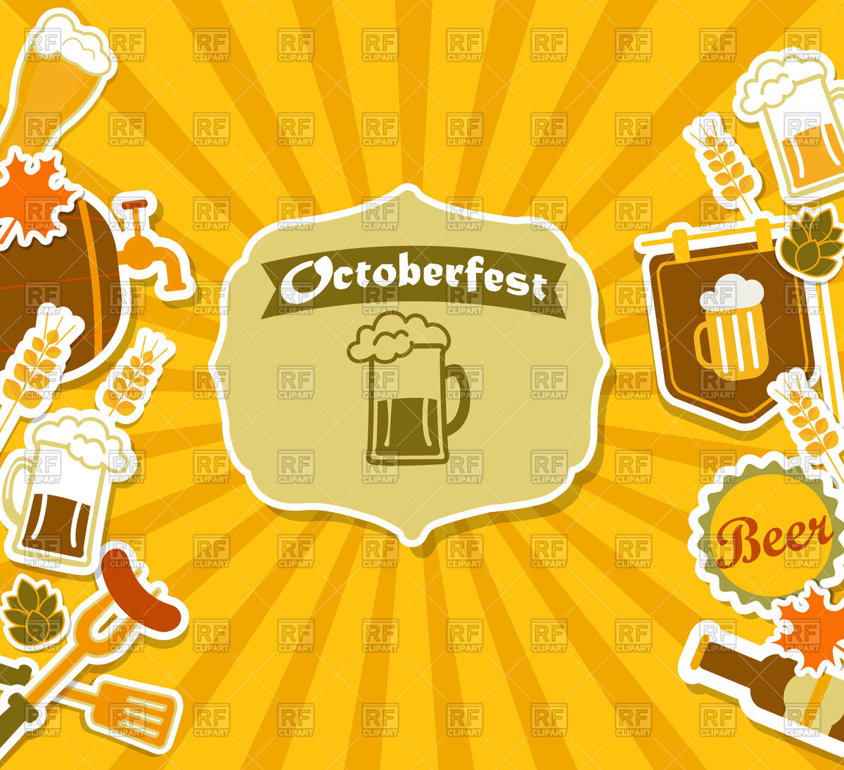 Beer Octoberfest Background Vector Image Of Backgrounds, Textures 1200x1095 Beer Octoberfest Background Vector Image Of Backgrounds, Textures