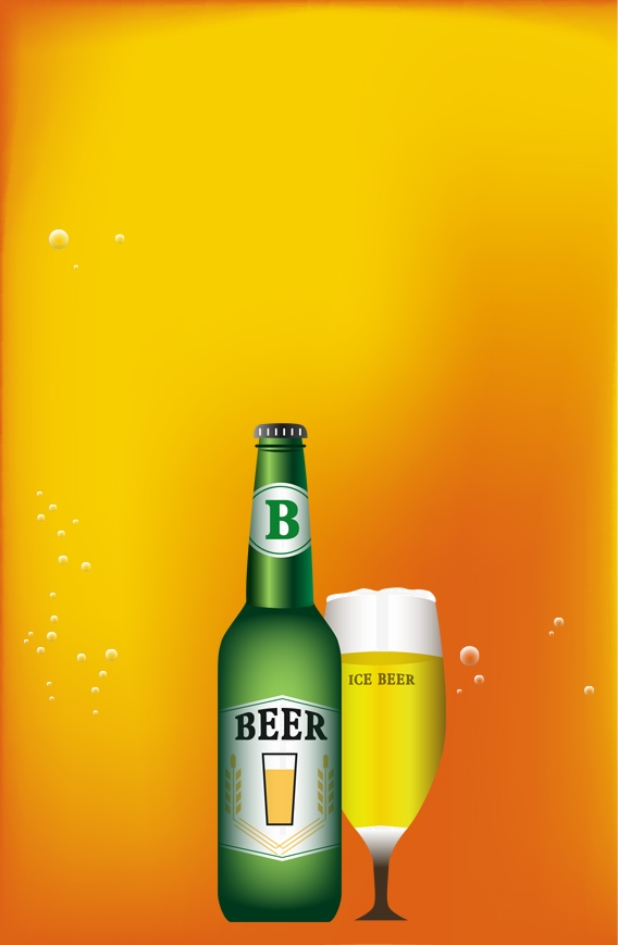 Vector Hand Drawn Textured Watercolor Beer Background, Hand 568x869 Vector Hand Drawn Textured Watercolor Beer Background, Hand