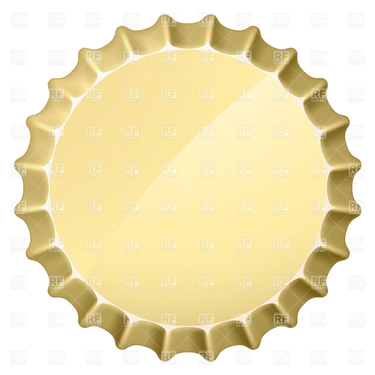 1200x1200 Blank Bottle Cap Template Vector Image Of Objects Dvarg