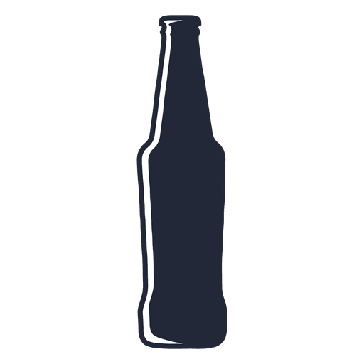 512x512 Beer Bottle Silhouette
