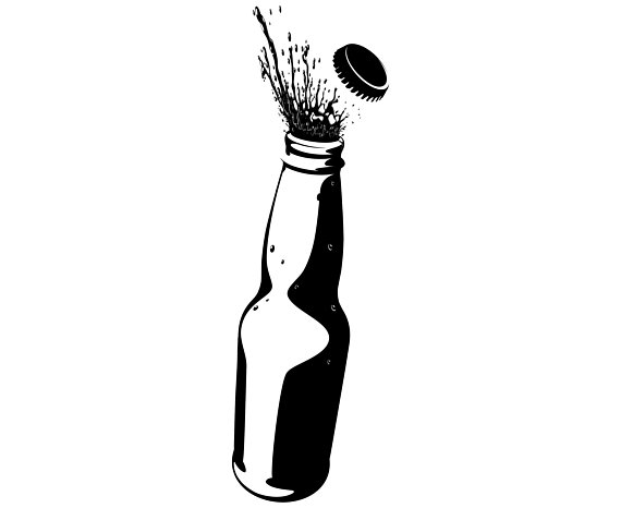 Download Beer Bottle Silhouette Vector at Vectorified.com ...