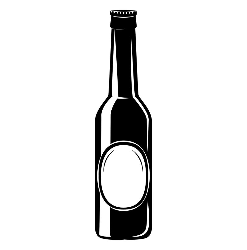 794x802 Beer Bottle Icon Alcohol Drink Craft Beer Brewery Etsy